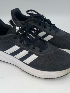 adidas Men’s Black & White Athletic Running Sneakers